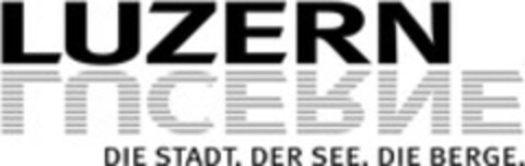 LUZERN LUCERNE DIE STADT. DER SEE. DIE BERGE. Logo (WIPO, 26.08.2008)