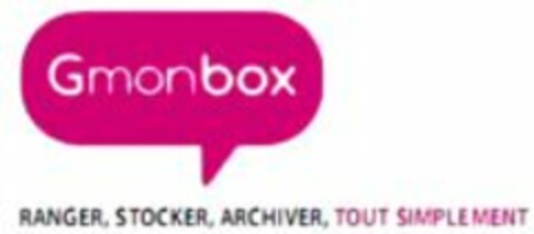 Gmonbox RANGER, STOCKER, ARCHIVER, TOUT SIMPLEMENT Logo (WIPO, 27.09.2010)