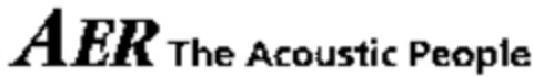 AER The Acoustic People Logo (WIPO, 07/27/2010)