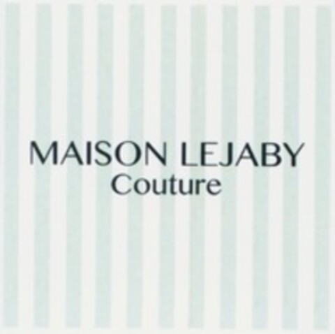 MAISON LEJABY Couture Logo (WIPO, 26.12.2012)