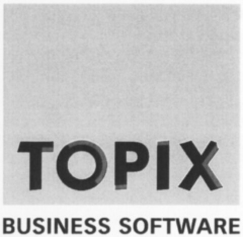 TOPIX BUSINESS SOFTWARE Logo (WIPO, 08.08.2013)