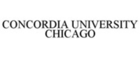 CONCORDIA UNIVERSITY CHICAGO Logo (WIPO, 04.09.2014)