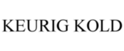 KEURIG KOLD Logo (WIPO, 07.10.2015)