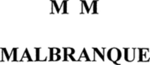 M M MALBRANQUE Logo (WIPO, 05/26/2006)