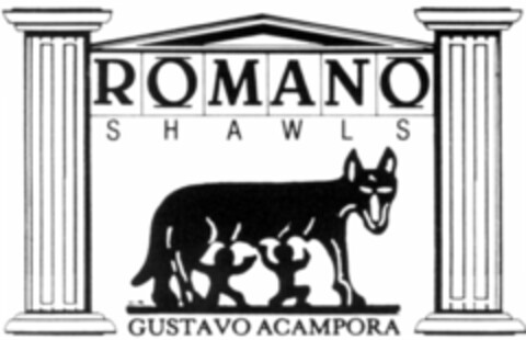 ROMANO SHAWLS GUSTAVO ACAMPORA Logo (WIPO, 29.03.2010)