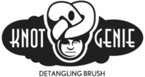 KNOT GENIE DETANGLING BRUSH Logo (WIPO, 03.06.2011)