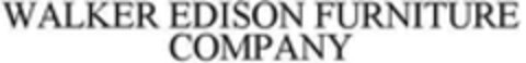 WALKER EDISON FURNITURE COMPANY Logo (WIPO, 13.04.2016)
