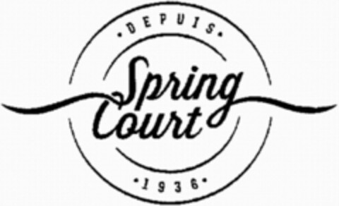 Spring Court DEPUIS 1936 Logo (WIPO, 07.04.2016)