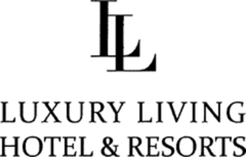 LL LUXURY LIVING HOTEL & RESORTS Logo (WIPO, 10/18/2017)