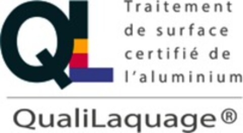 QualiLaquage Traitement de surface certifié de l'aluminium Logo (WIPO, 20.12.2018)