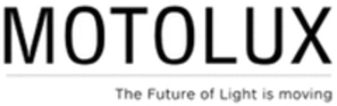 MOTOLUX The Future of Light is moving Logo (WIPO, 04/17/2020)