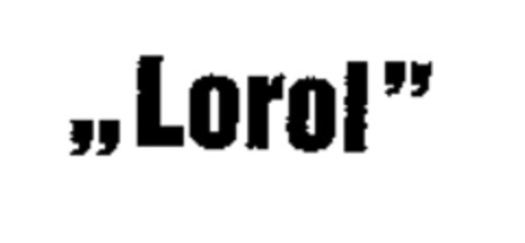 Lorol Logo (WIPO, 07.06.1951)