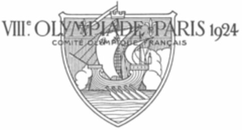 VIIIe OLYMPIADE PARIS 1924 COMITÉ OLYMPIQUE FRANÇAIS Logo (WIPO, 10.03.2021)