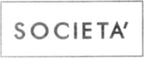 SOCIETA' Logo (WIPO, 27.07.2007)