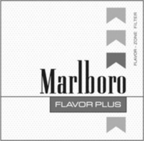 Marlboro FLAVOR PLUS FLAVOR - ZONE FILTER Logo (WIPO, 02/28/2008)