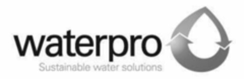 waterpro Sustainable water solutions Logo (WIPO, 08.03.2011)