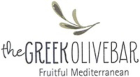 The GREEK OLIVE BAR Fruitful Mediterranean Logo (WIPO, 06/16/2015)