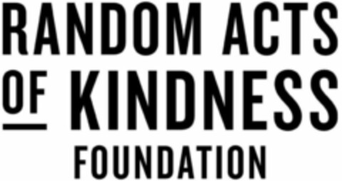 RANDOM ACTS OF KINDNESS FOUNDATION Logo (WIPO, 05/22/2017)