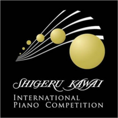 SHIGERU KAWAI INTERNATIONAL PIANO COMPETITION Logo (WIPO, 31.01.2018)