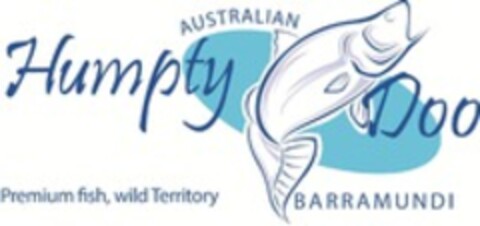 AUSTRALIAN Humpty Doo BARRAMUNDI Premium fish, wild Territory Logo (WIPO, 23.12.2021)