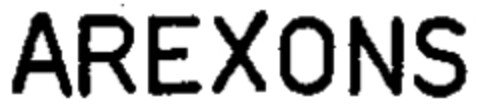 AREXONS Logo (WIPO, 18.11.1964)