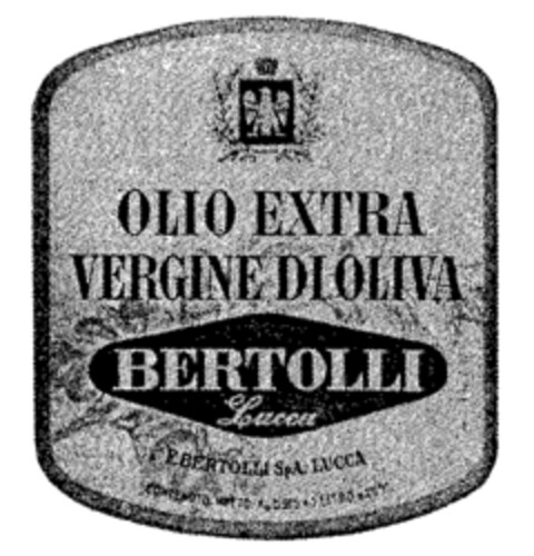 OLIO EXTRA BERTOLLI Lucca Logo (WIPO, 04.09.1967)