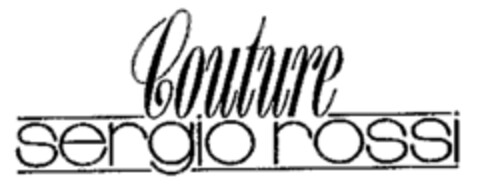Couture sergio rossi Logo (WIPO, 03.06.1991)