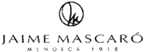 JAIME MASCARÓ MENORCA 1918 Logo (WIPO, 01/28/1998)