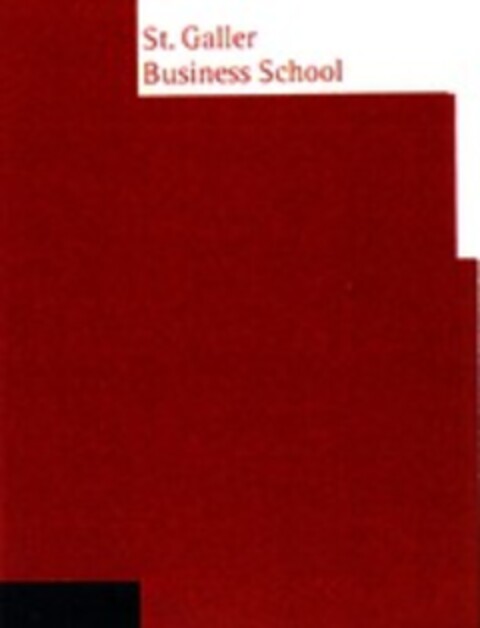 St. Galler Business School Logo (WIPO, 14.05.1998)