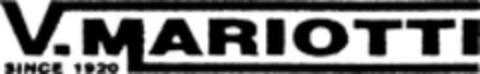 V. MARIOTTI SINCE 1920 Logo (WIPO, 12.05.2000)