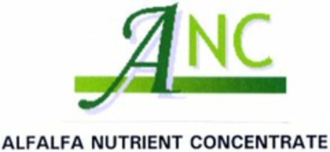 ANC ALFALFA NUTRIENT CONCENTRATE Logo (WIPO, 07/11/2003)