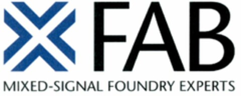 XFAB MIXED-SIGNAL FOUNDRY EXPERTS Logo (WIPO, 02.04.2007)