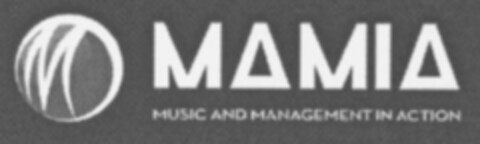 MAMIA MUSIC AND MANAGEMENT IN ACTION Logo (WIPO, 11/19/2008)