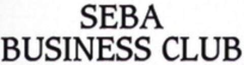 SEBA BUSINESS CLUB Logo (WIPO, 04/05/2017)