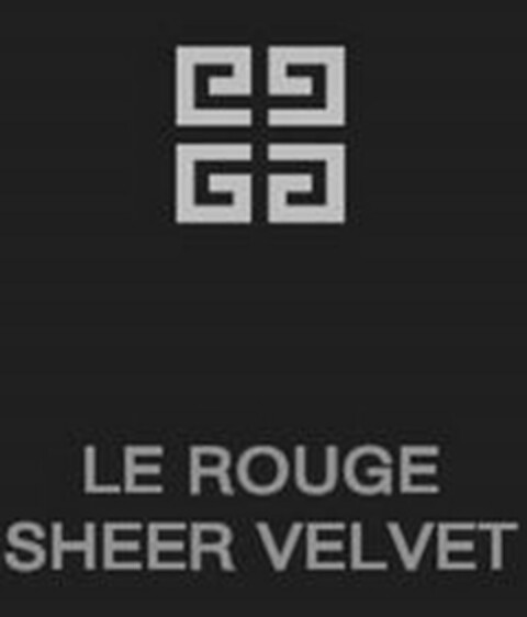 LE ROUGE SHEER VELVET Logo (WIPO, 06.08.2020)