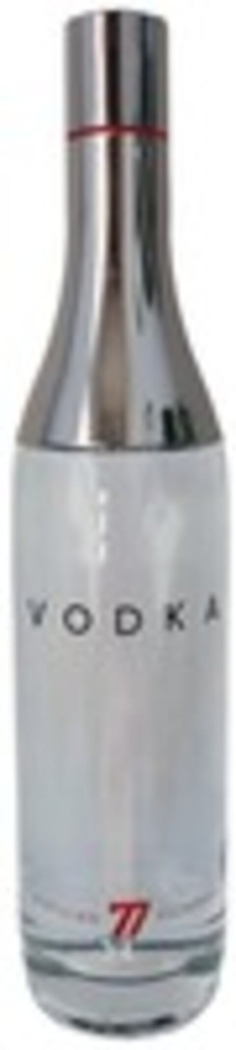 VODKA DISTILLED 77 FILTERED Logo (WIPO, 03/15/2022)