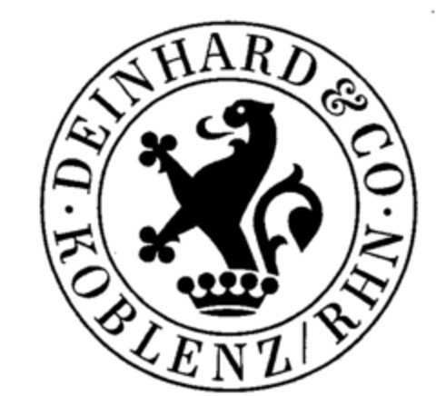 DEINHARD & CO. KOBLENZ/RHN Logo (WIPO, 12/17/1968)