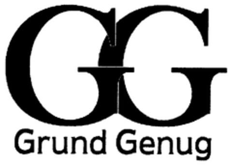 GG Grund Genug Logo (WIPO, 10.03.2006)