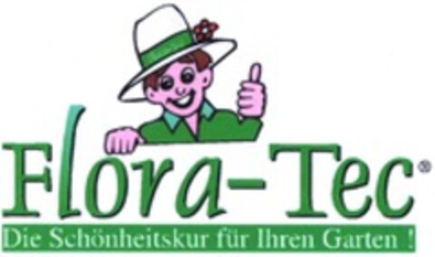 Flora-Tec Die Schönheitskur für Ihren Garten ! Logo (WIPO, 21.10.2003)