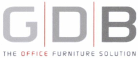 GDB THE OFFICE FURNITURE SOLUTION Logo (WIPO, 06.04.2007)