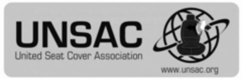 UNSAC United Seat Cover Association www.unsac.org Logo (WIPO, 25.10.2018)