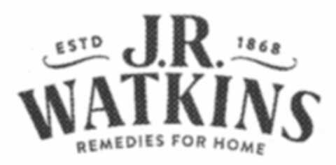 J.R. WATKINS ESTD 1868 REMEDIES FOR HOME Logo (WIPO, 08.02.2020)