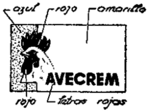 AVECREM Logo (WIPO, 25.07.1958)