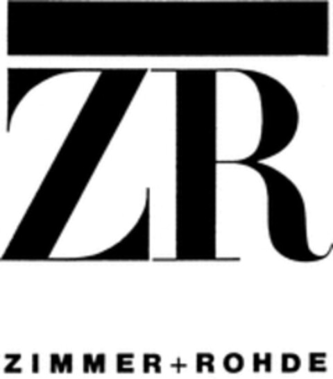 ZR ZIMMER+ROHDE Logo (WIPO, 13.03.1998)