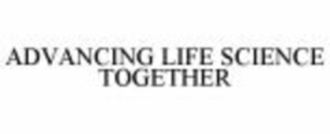 ADVANCING LIFE SCIENCE TOGETHER Logo (WIPO, 11/20/2007)