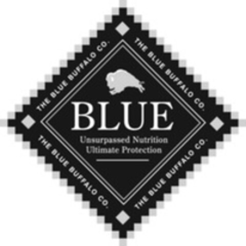 BLUE Unsurpassed Nutrition Ultimate Protection THE BLUE BUFFALO CO. Logo (WIPO, 12.02.2009)