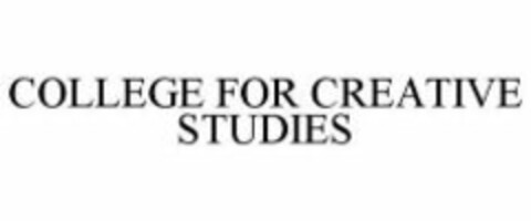 COLLEGE FOR CREATIVE STUDIES Logo (WIPO, 02/10/2012)