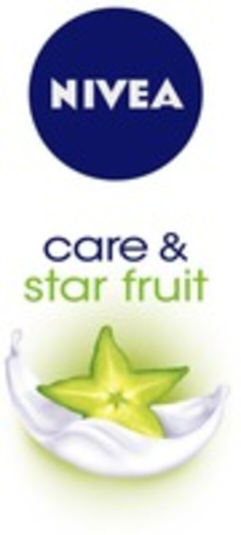 NIVEA care & star fruit Logo (WIPO, 19.04.2016)