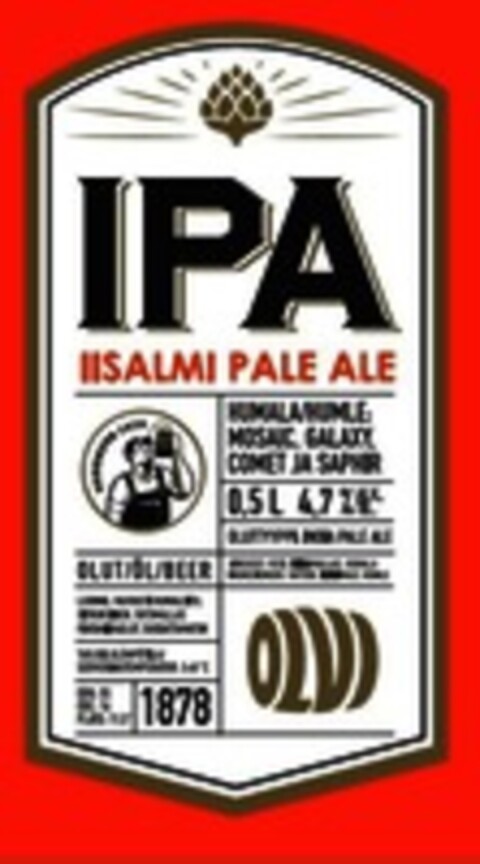 IPA IISALMI PALE ALE Logo (WIPO, 24.03.2017)