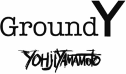 GroundY YOHJIYAMAMOTO Logo (WIPO, 11/17/2017)
